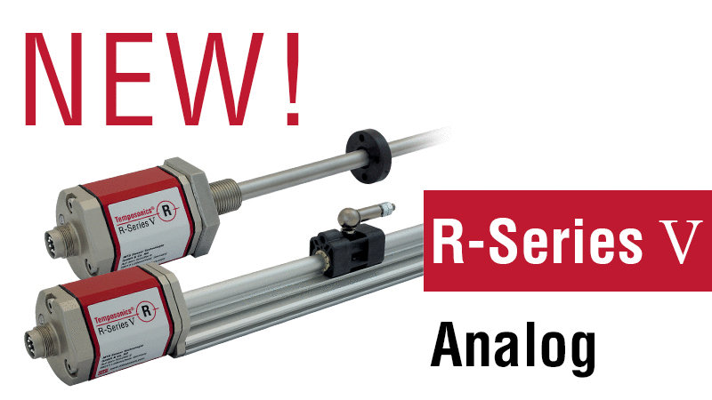 Temposonics R-Series V sensors now available with analog (voltage/current) output